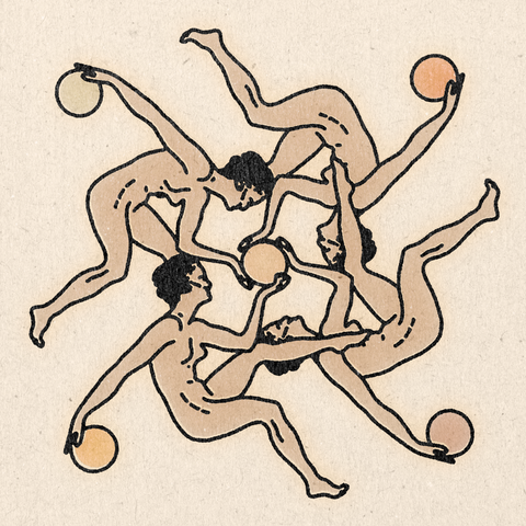 'In Harmony. Together' Print