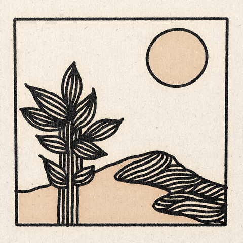'Imaginary Landscape' Print