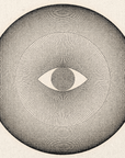 'Vibrating Eye' Print
