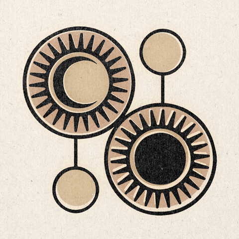 'Celestial Pairing' Print
