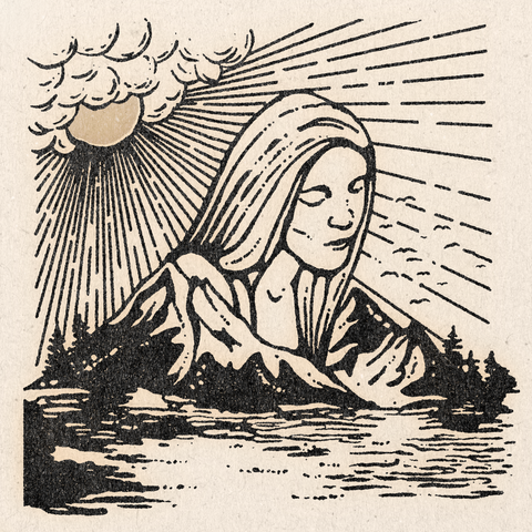 'Mother Of Nature' Print
