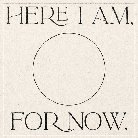 'Here I am' Print