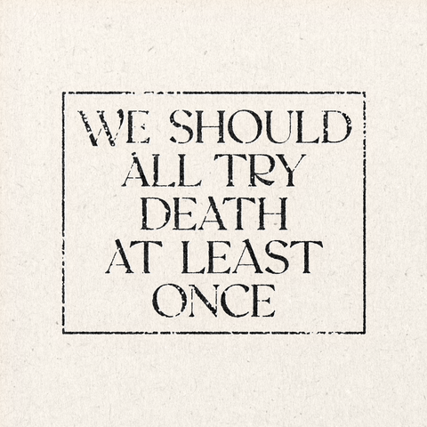 'At Least Once' Print
