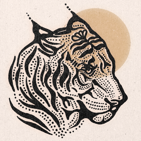 'Contemplative' Print