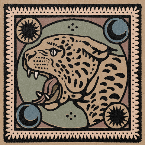'Untamed' Print