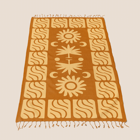 'Elements Of Existence' Turkish Towel • Wrap • Blanket