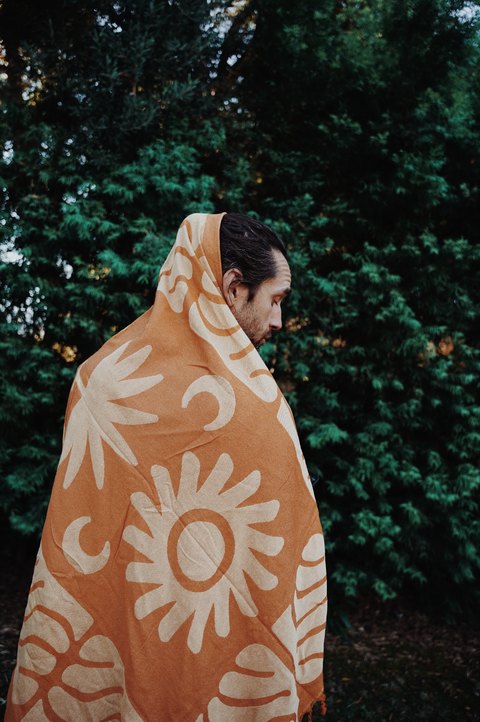 'Elements Of Existence' Turkish Towel • Wrap • Blanket