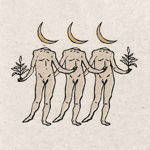 'Moon Brothers' Print