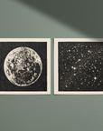 'Moon + Stars' Print Set