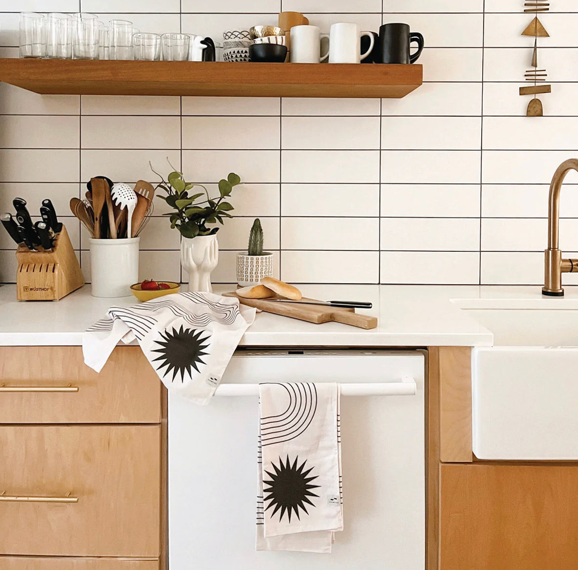 Slowtide x Real Fun, Wow! Kitchen Towel