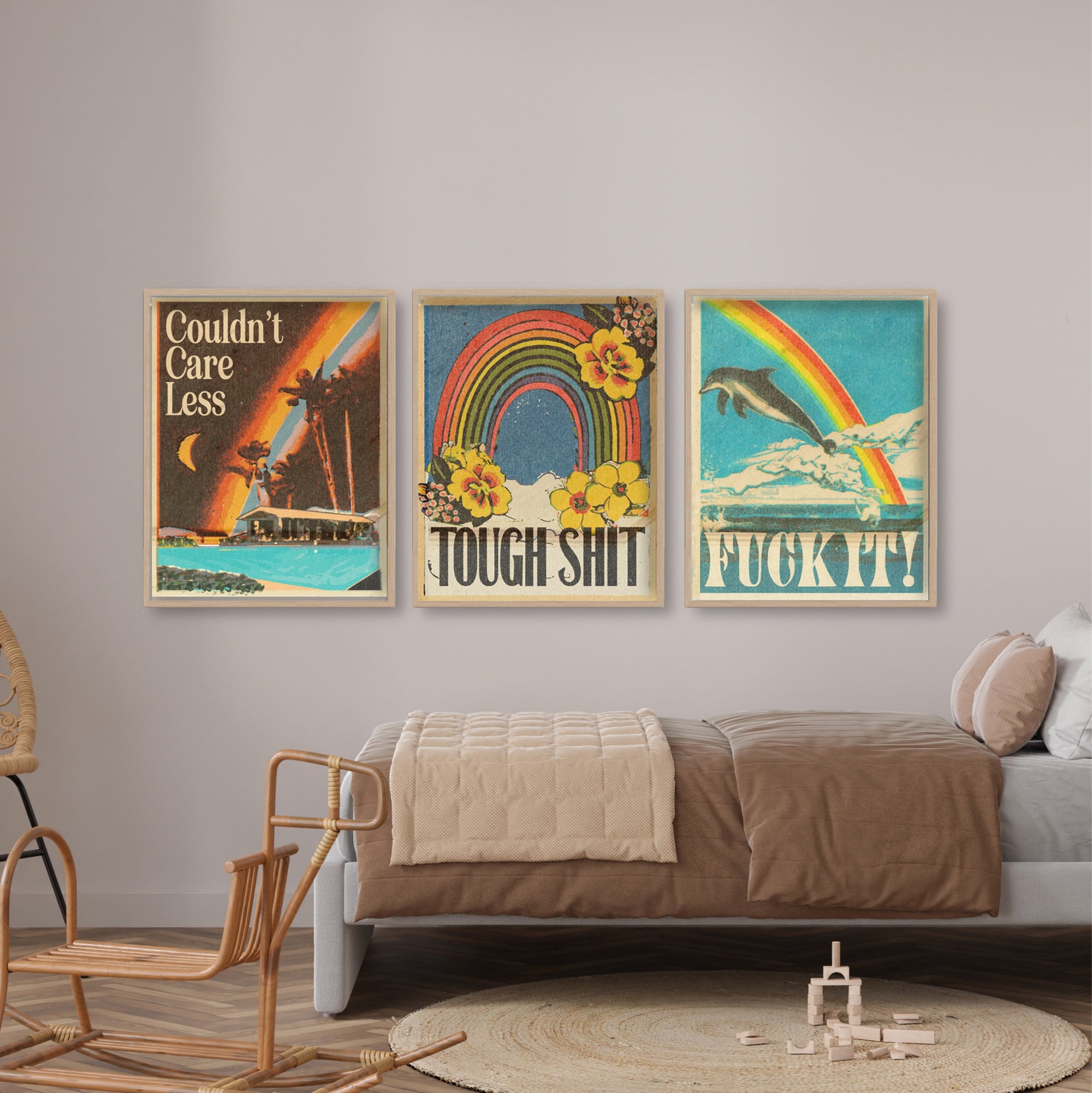 'Let It Go' Print Set (Prints Only, Unframed)