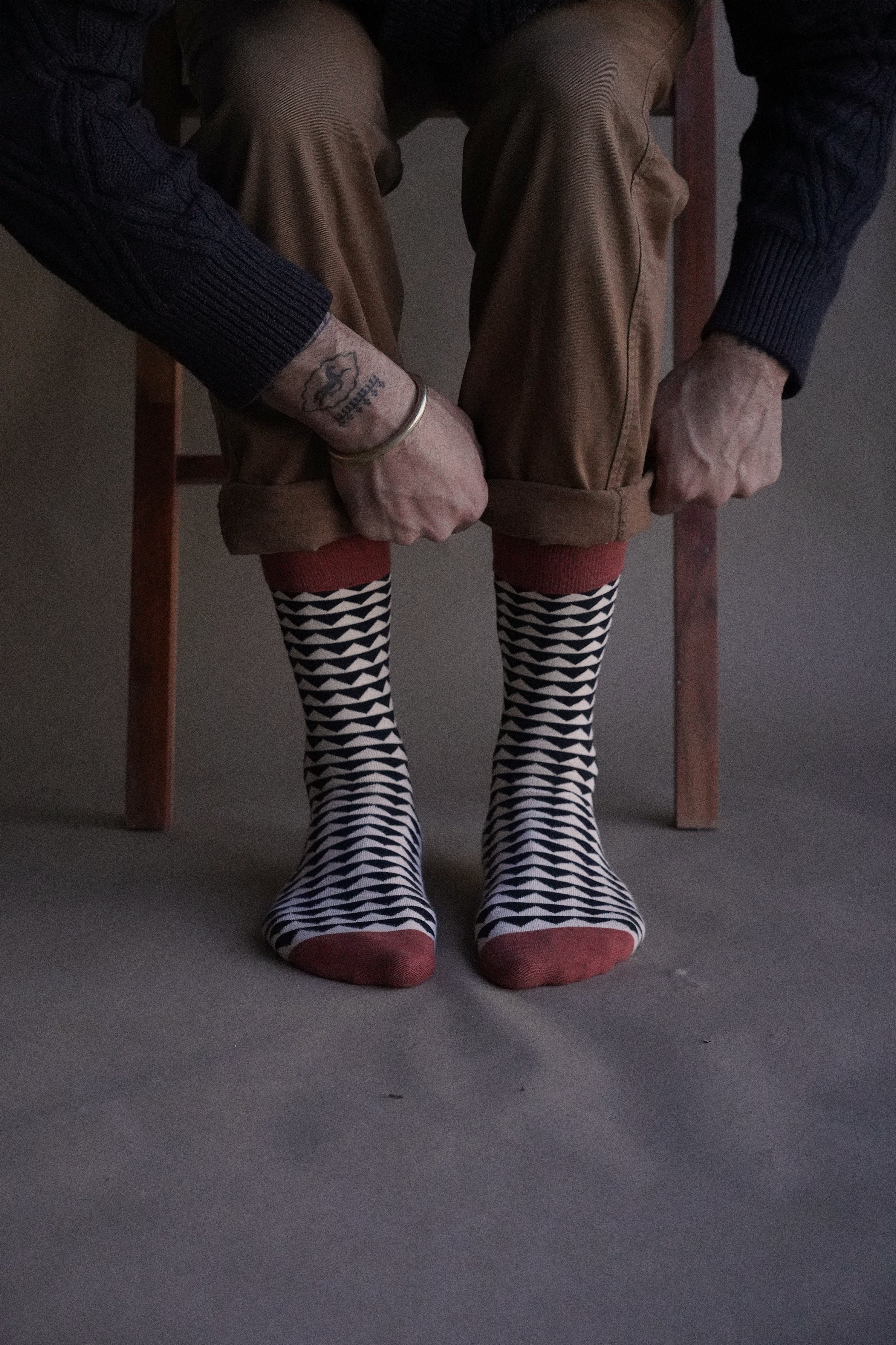 ‘Peaks’ Socks