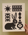 'Year Of The Rabbit no. 3' Limited Edition Print