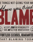 ‘Blame' Print