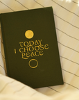 'Today I Choose Peace' Linen Bound Journal