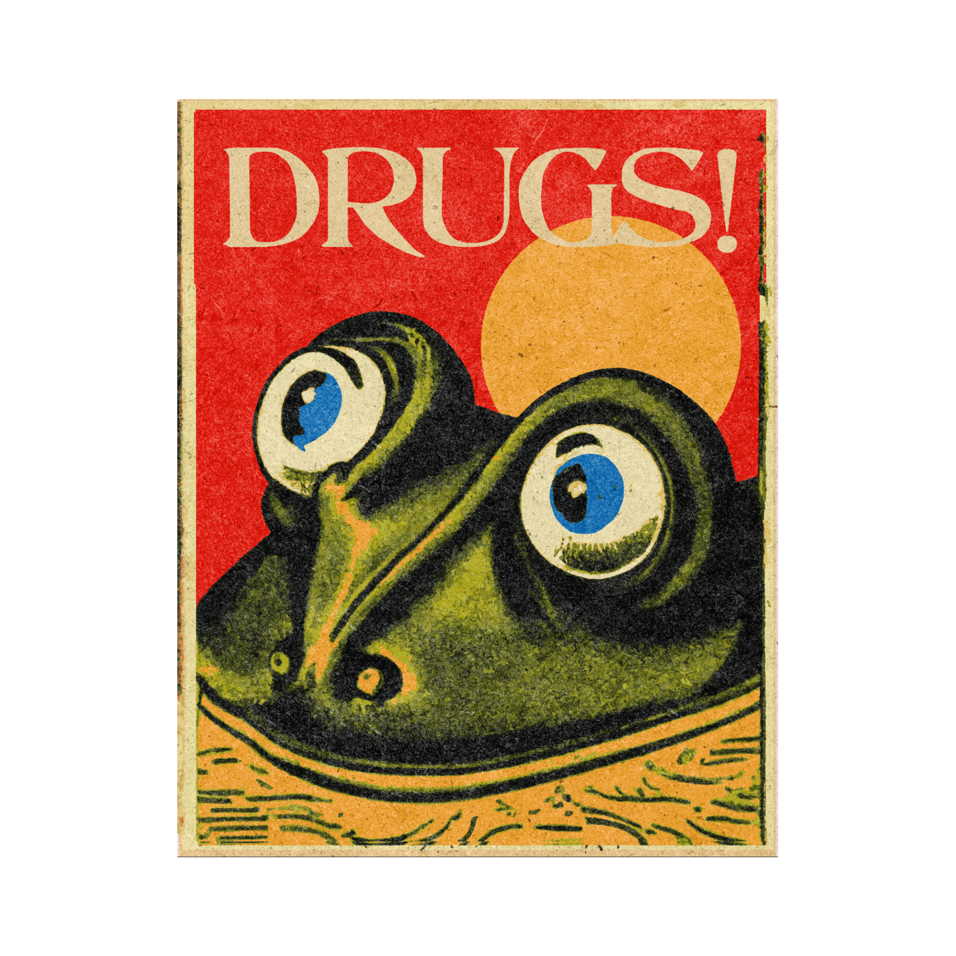 &#39;Drugs! no. 4&#39; Print