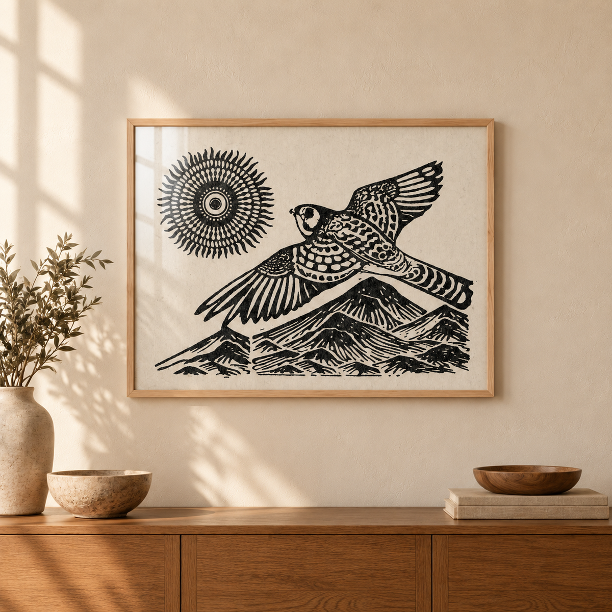 'Over The Horizon' Print