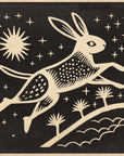 'Rabbit Leaping' Print