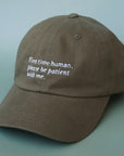 'First Time Human' Dad Hat