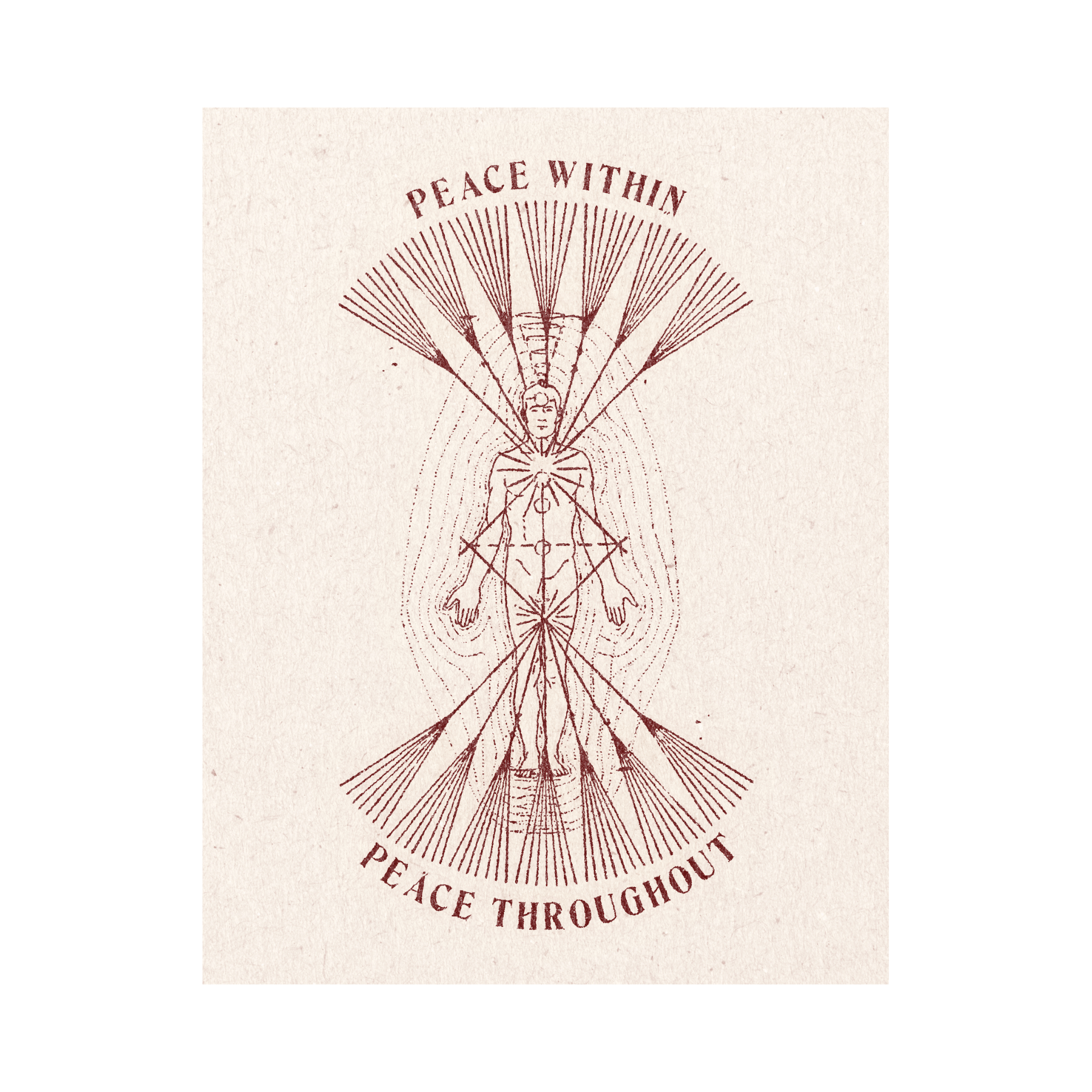 &#39;Peace Within...&#39; Print