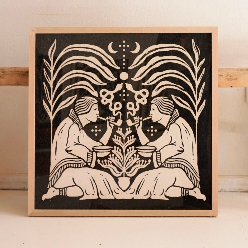 ‘A Gathering’ Framed Print