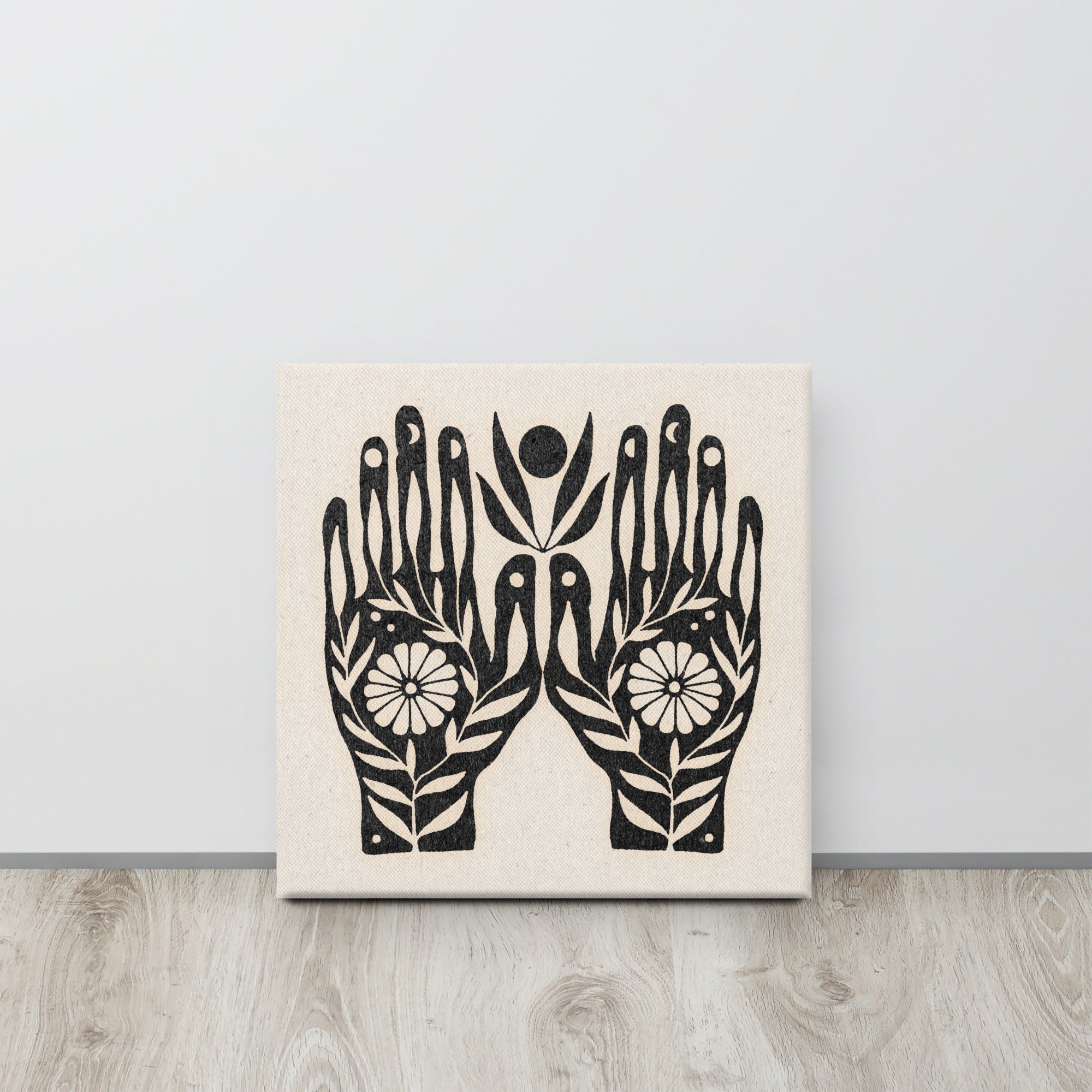 &#39;Growth In Your Hands&#39;  Framed Canvas