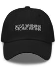 ‘Less Whining. More Arting’ Dad hat