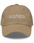 ‘Less Whining. More Arting’ Dad hat