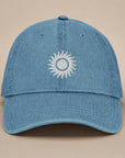 'The Sun' Denim Dad Hat