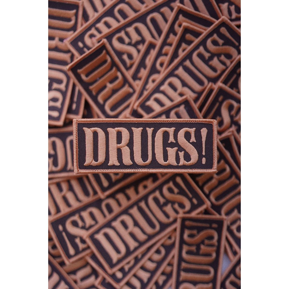 ‘DRUGS!’ Patch – Real Fun, Wow!
