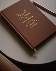 'Focus On The Good' Linen Bound Journal