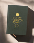 'Today I Choose Peace' Linen Bound Journal