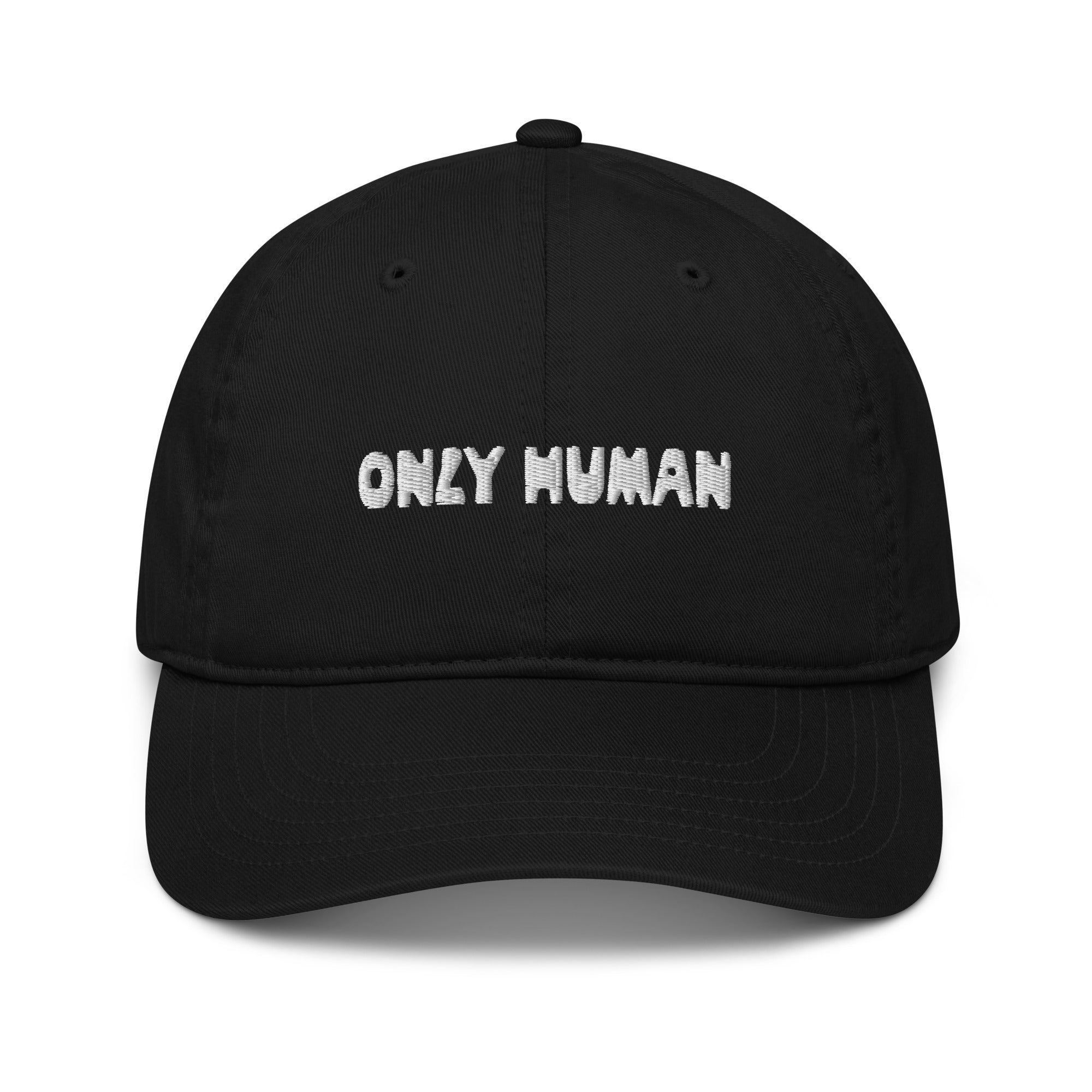 &#39;Only Human&#39; Organic Dad Hat