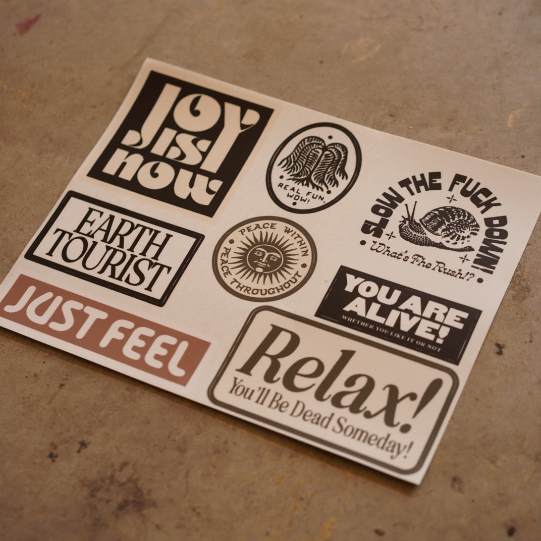 Real Fun, Wow! Sticker Sheet