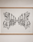 ‘Nesting Skulls’ Original Artwork