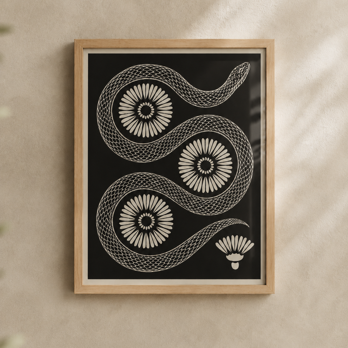 'Uncoiled' Print