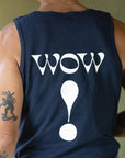 'Wow!' Unisex Tank Top