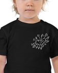 'Love' Embroidered Toddler Short Sleeve Tee