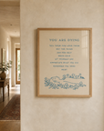 'You Are Dying' Print