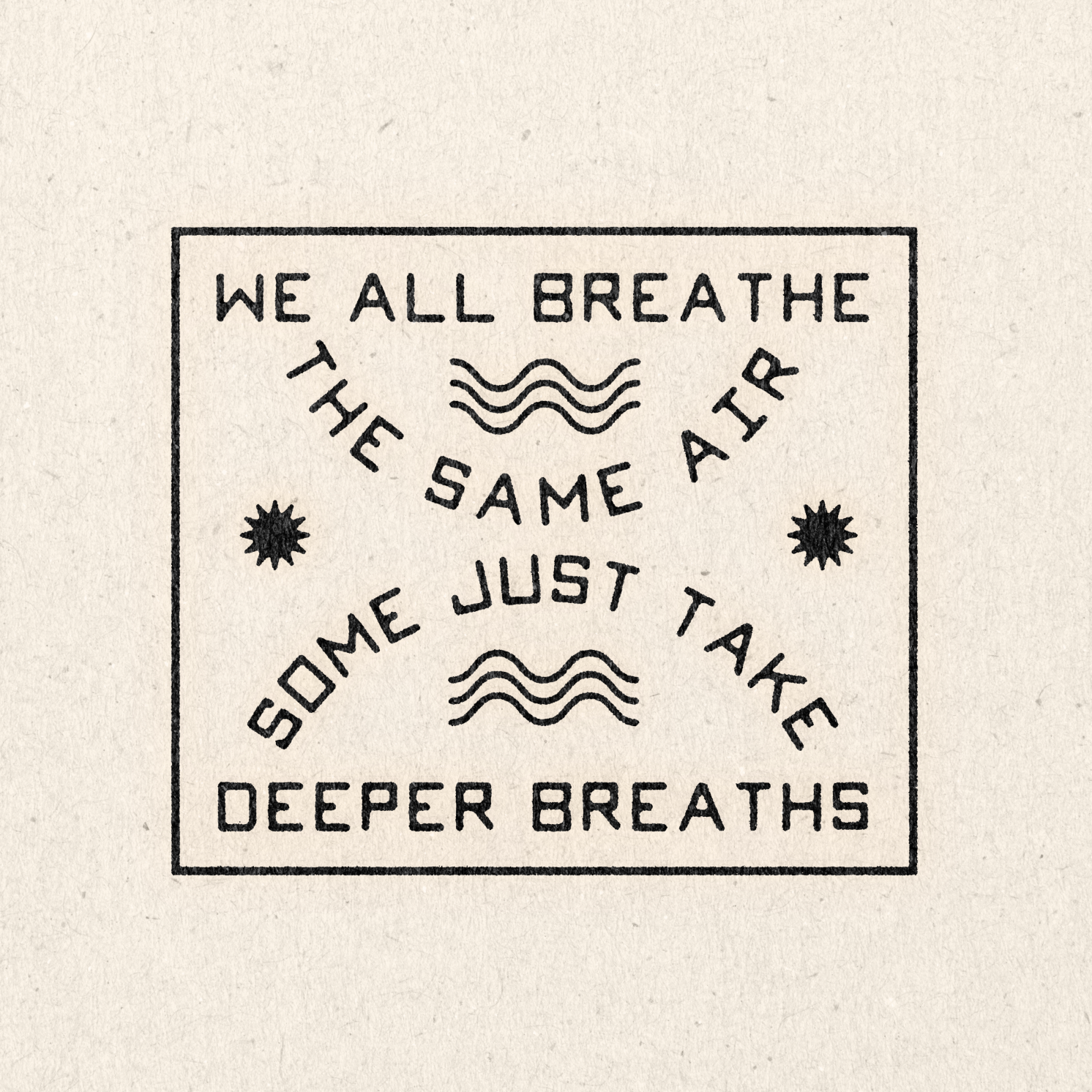 &#39;Deeper Breaths&#39; Print