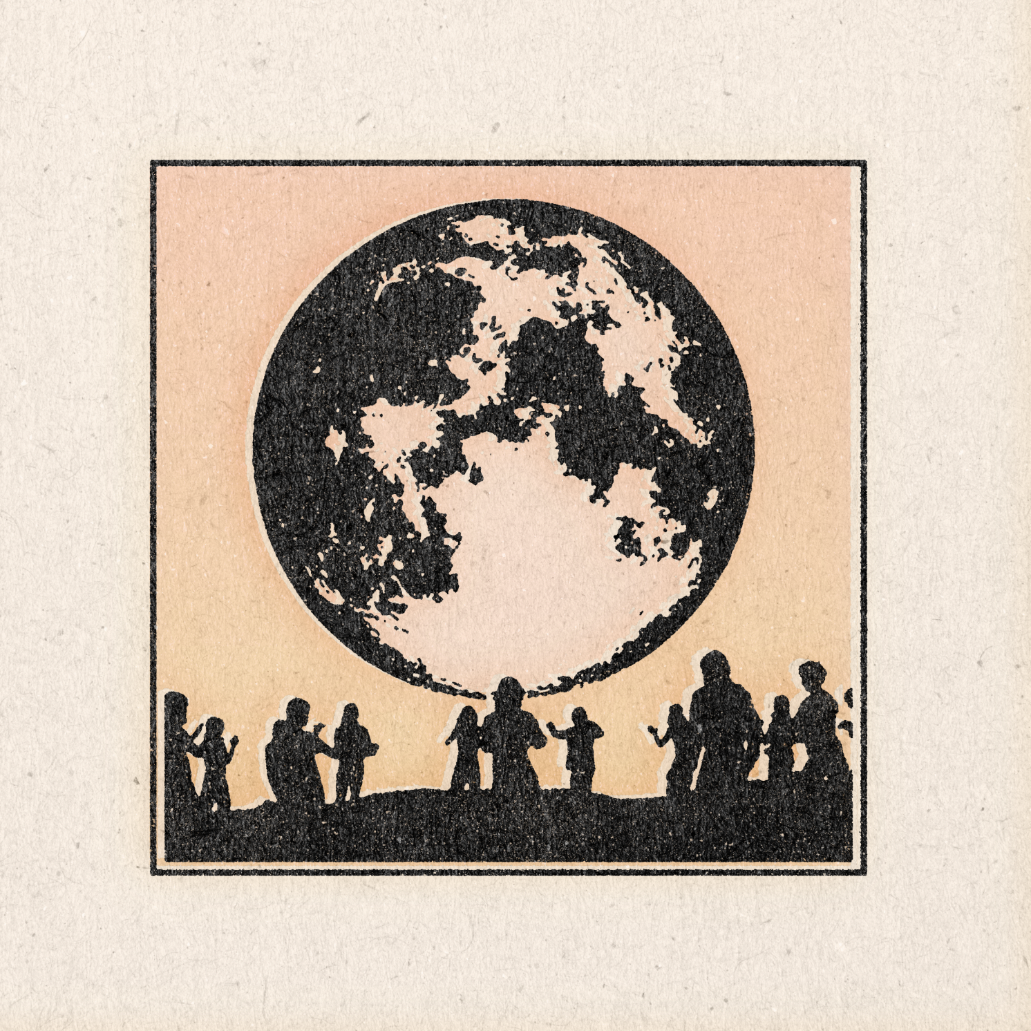 &#39;Moon Dancers&#39; Print