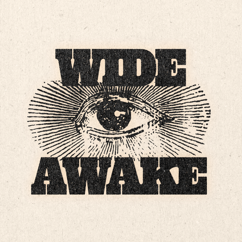 'Wide Awake' Print