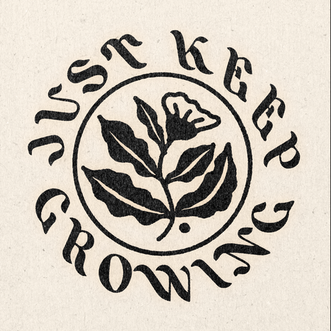 'Just Keep Growing No. 3' Print