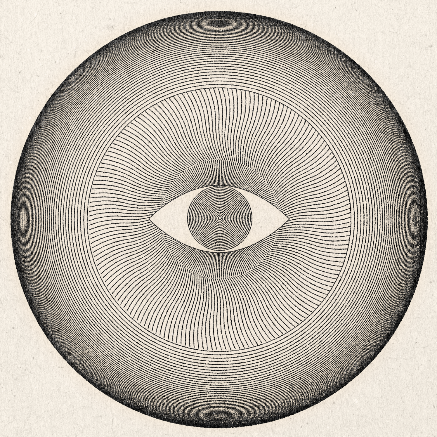 &#39;Vibrating Eye&#39; Print