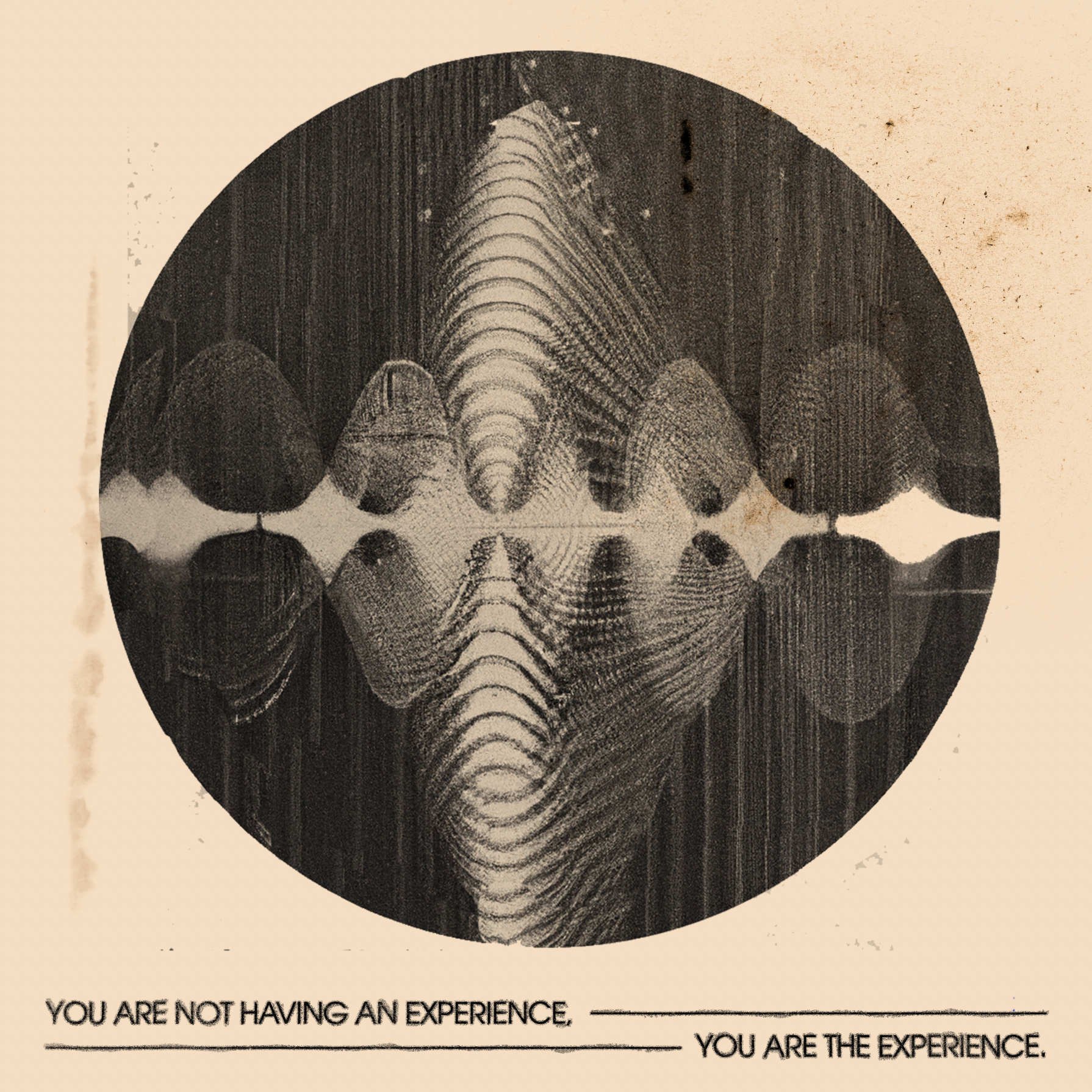 &#39;You Are The Experience&#39; Print