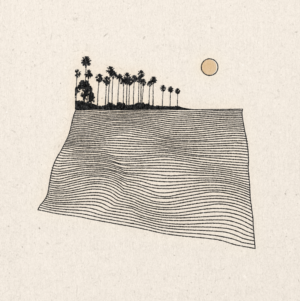 &#39;The Beach&#39; Print