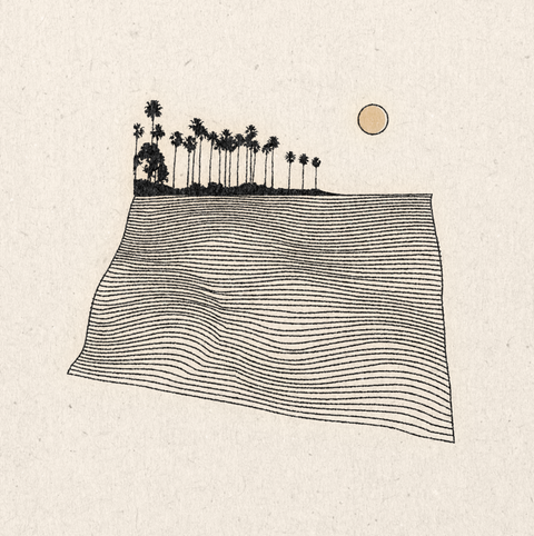 'The Beach' Print