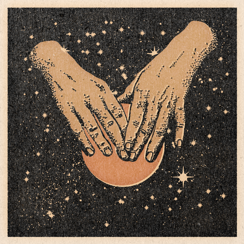 'Hands In Space' Print