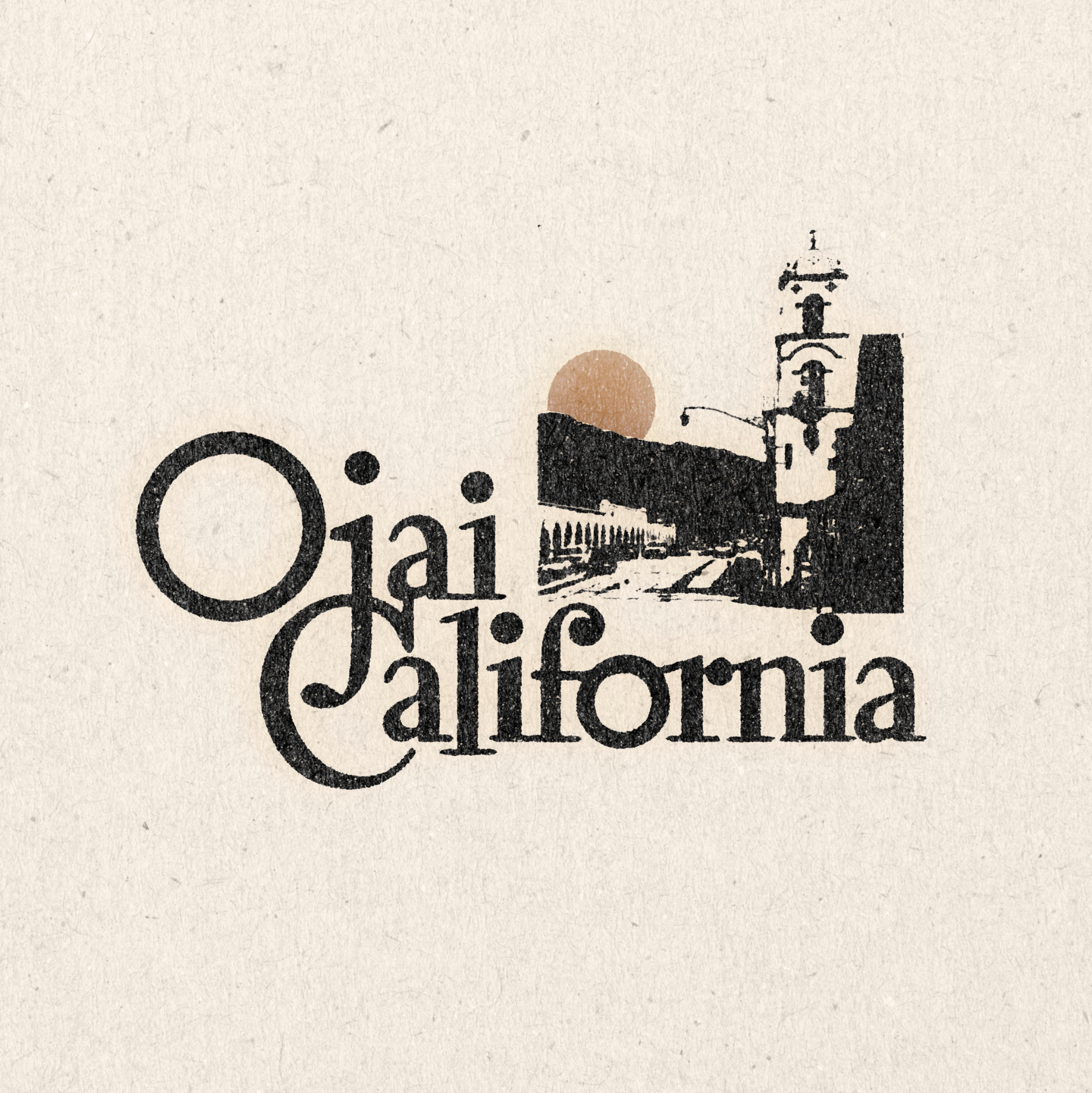 &#39;Ojai California&#39; Print