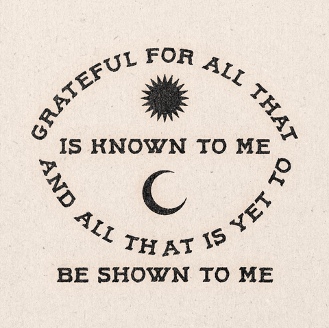 'Grateful For All' Print